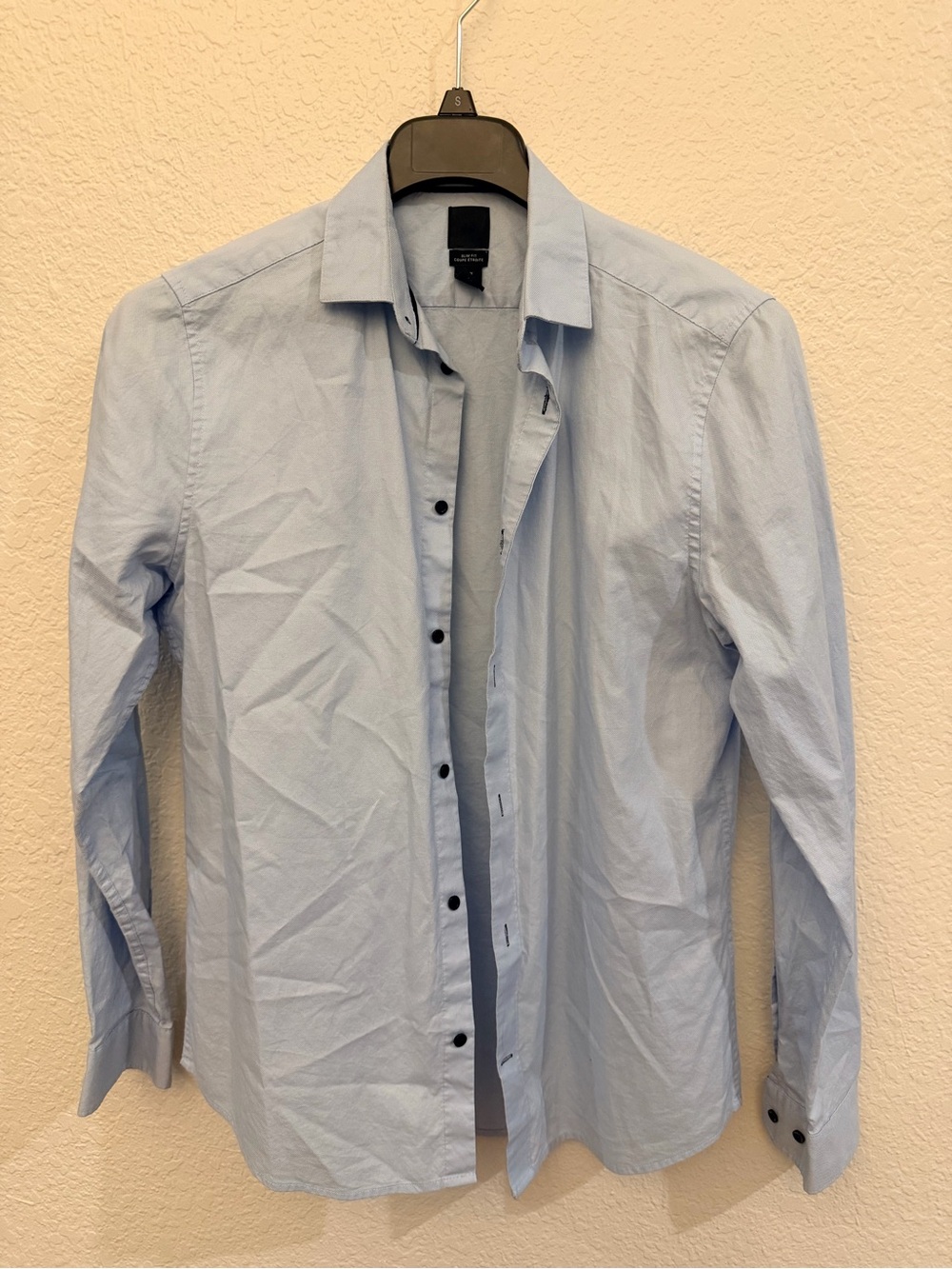 H&M Men's Pale Blue Dress Shirt